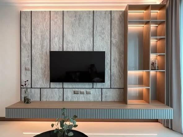 living room and room interior of Supalai Oriental Sukhumvit 39