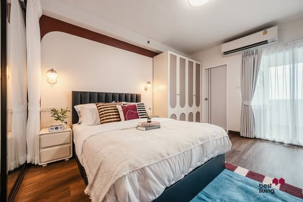bedroom of Supalai Park Srinagarindra