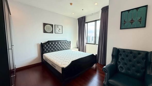 bedroom of Supalai Premier @ Asoke