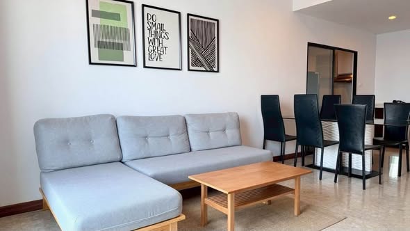 living room and room interior of Supalai Premier @ Asoke