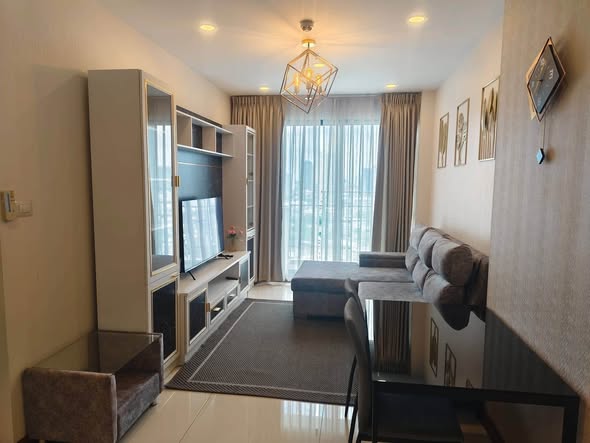 bedroom and living room and room interior of Supalai Premier Charoen Nakhon