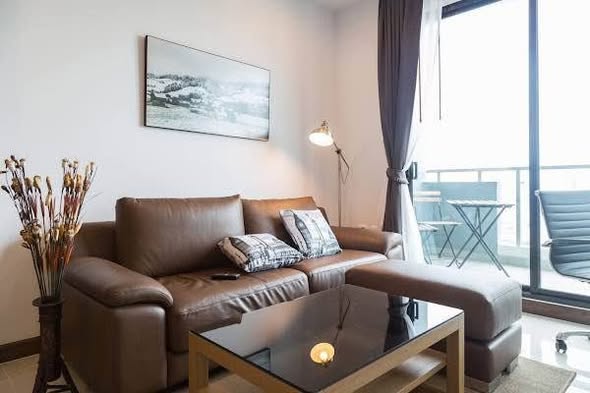 bedroom and living room of Supalai Premier Place Asok