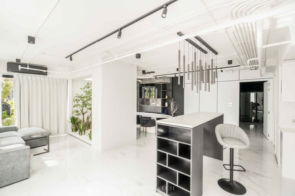living room and room interior of Supalai Premier Place Asok