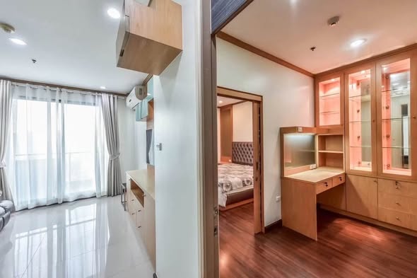 bedroom and room interior of Supalai Premier Ratchathewi