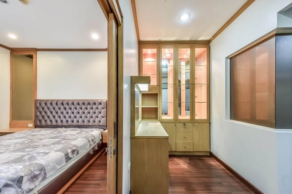 bedroom and room interior of Supalai Premier Ratchathewi