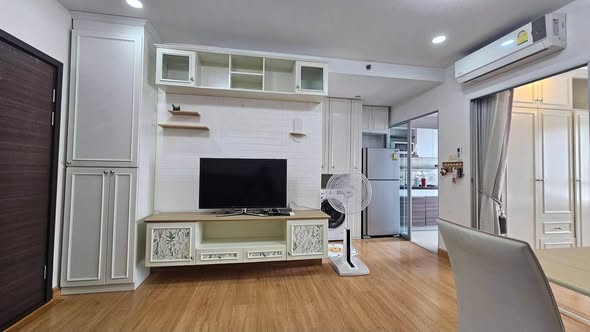 bedroom and living room of Supalai Veranda Ratchawipha-Pracha Chuen