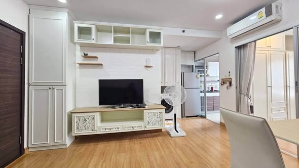 bedroom and living room and room interior of Supalai Veranda Ratchawipha-Pracha Chuen