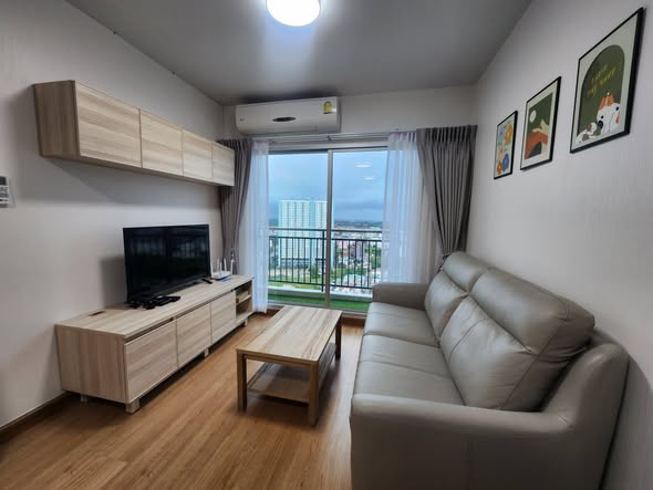 bedroom and living room of Supalai Vista Pakkret Intersection