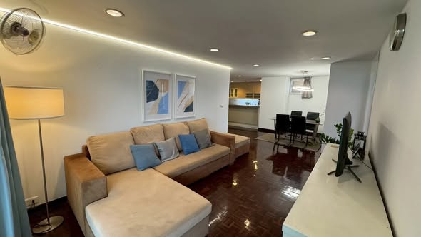 living room of Tai Ping Towers