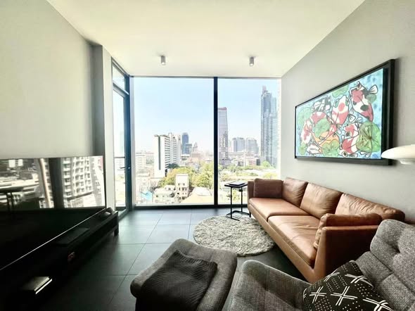 living room and room interior of Tait Sathorn 12