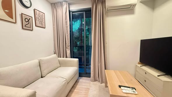 living room and bedroom of TAKA HAUS ทากะ เฮาส์