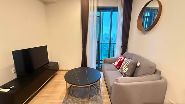 living room and bedroom of TAKA HAUS ทากะ เฮาส์