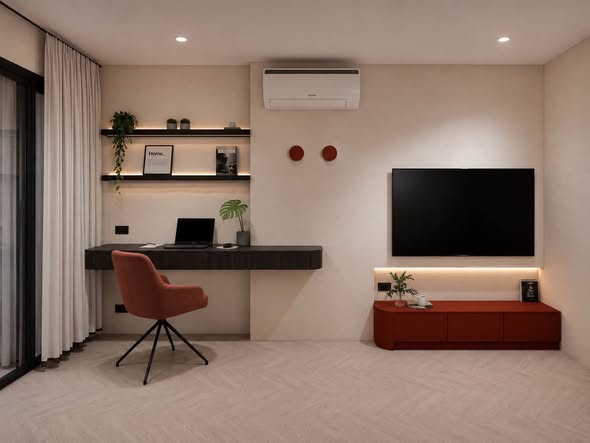 living room of Tarntip Garden Place Condominium