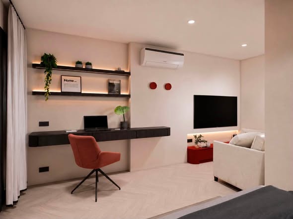 living room of Tarntip Garden Place Condominium