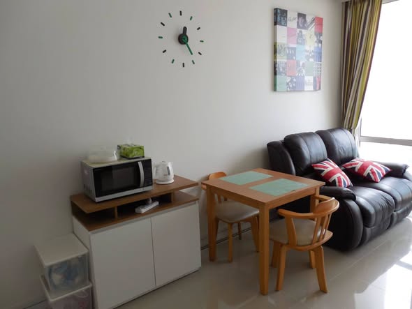living room and room interior of TC-Green Condominium