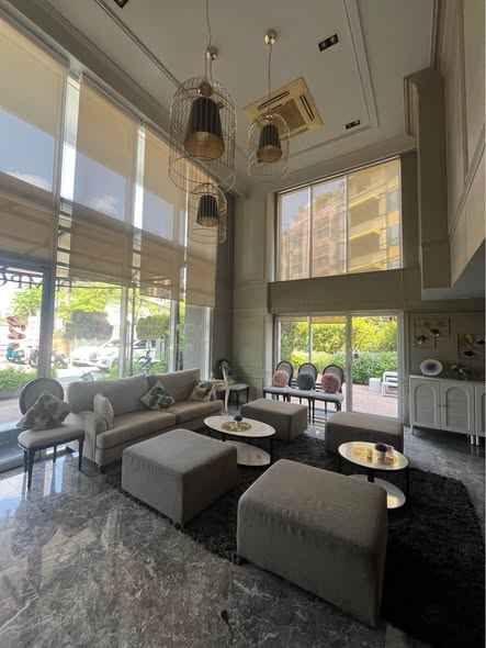 living room and room interior of Tempo One Condo