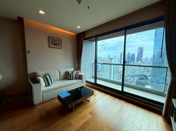 bedroom and living room of The Address Sathorn