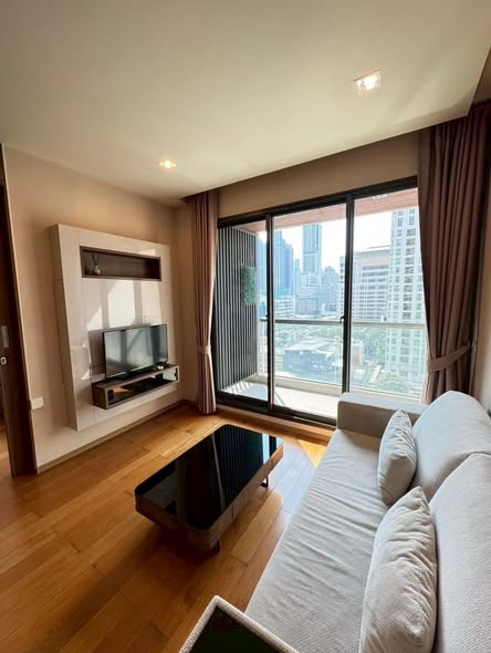 bedroom and living room of The Address Sathorn