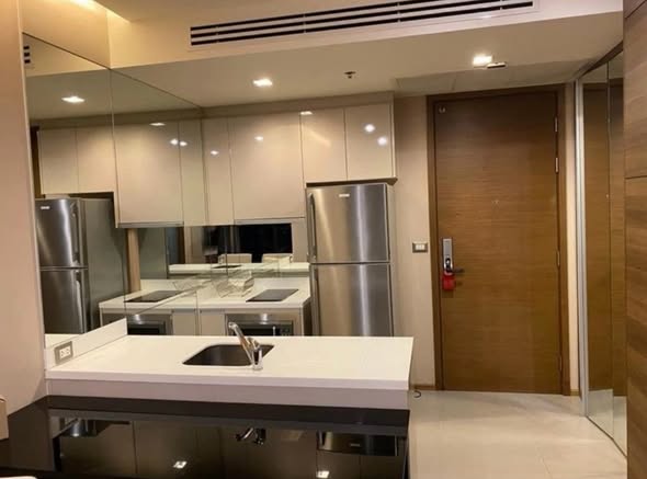 room interior and kitchen of The Address Sathorn