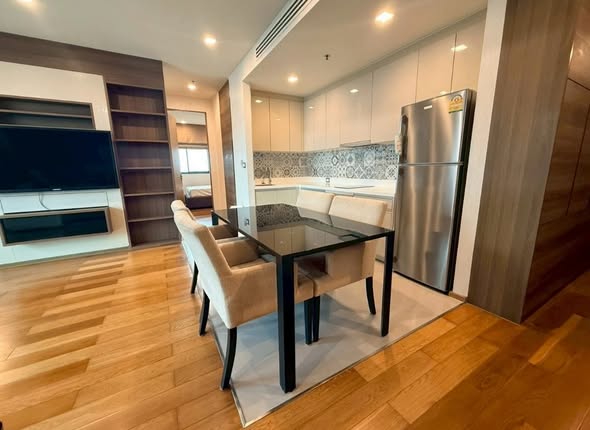 room interior and kitchen of The Address Sathorn