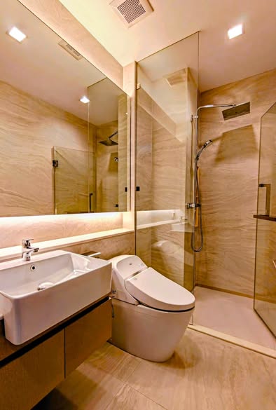 bathroom of The Address Siam-Ratchathewi