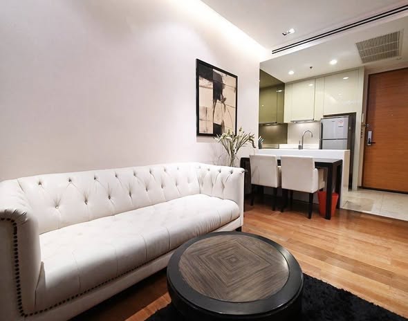 living room of The Address Sukhumvit 28