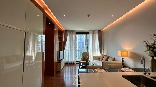 living room of The Address Sukhumvit 28
