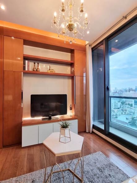 living room of The Address Sukhumvit 28