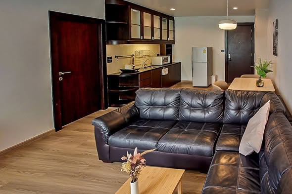 living room of The Address Sukhumvit 42