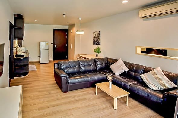 living room of The Address Sukhumvit 42