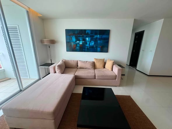 living room and bedroom of The Bangkok Sathorn