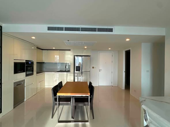 room interior and kitchen of The Bangkok Sathorn