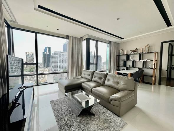 bedroom and living room of The Bangkok Thonglor