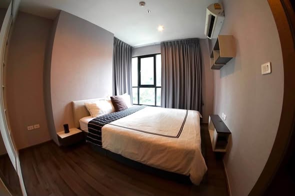 bedroom of THE BASE Park West – Sukhumvit 77