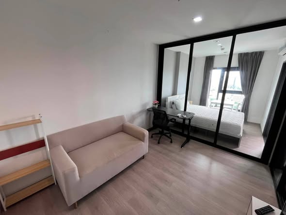 living room and bedroom and room interior of THE BASE Phetkasem