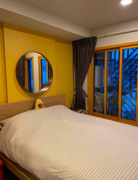 bedroom of THE BASE Sukhumvit 50