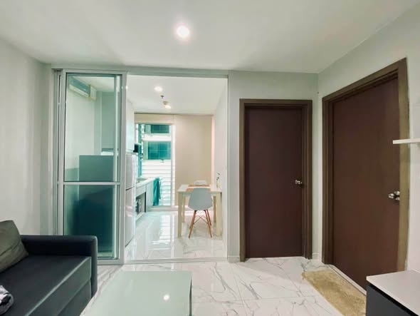 bedroom and room interior of THE BASE Sukhumvit 77