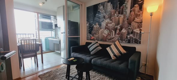 living room of THE BASE Sukhumvit 77