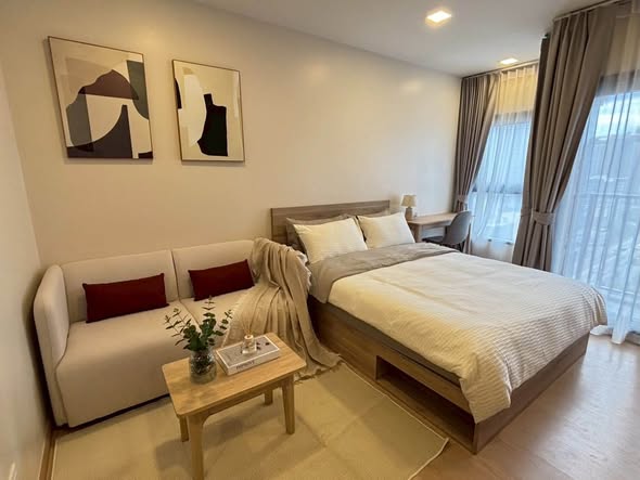 bedroom of The Base Urban Rama9