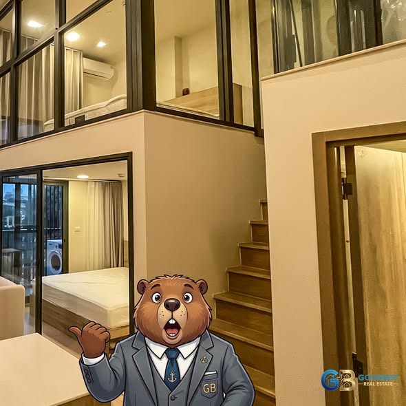 bedroom of The Base Urban Rama9