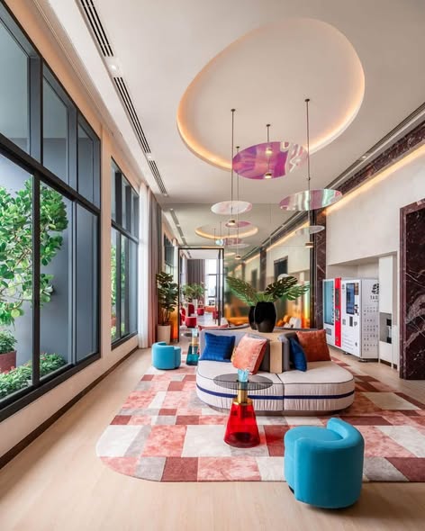 living room of The Base Urban Rama9
