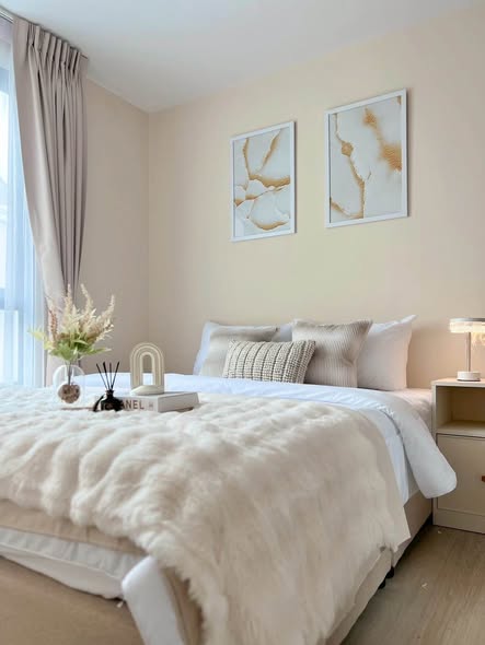 bedroom of The Belgravia Condo Ratchada Ladprao15