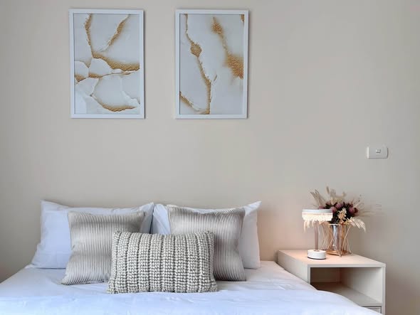bedroom of The Belgravia Condo Ratchada Ladprao15
