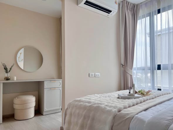 bedroom of The Belgravia Condo Ratchada Ladprao15