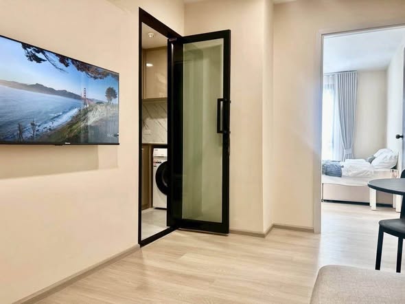bedroom and living room and room interior of The Belgravia @ Ratchada 17