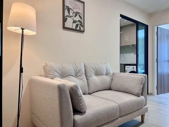 living room and room interior of The Belgravia @ Ratchada 17