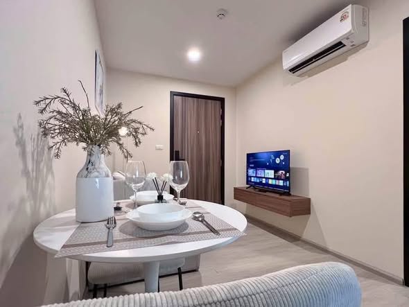 living room of The Belgravia @ Ratchada17 (Sale Office)
