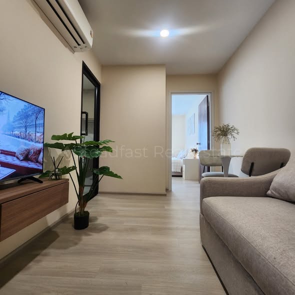 living room of The Belgravia @ Ratchada17 (Sale Office)