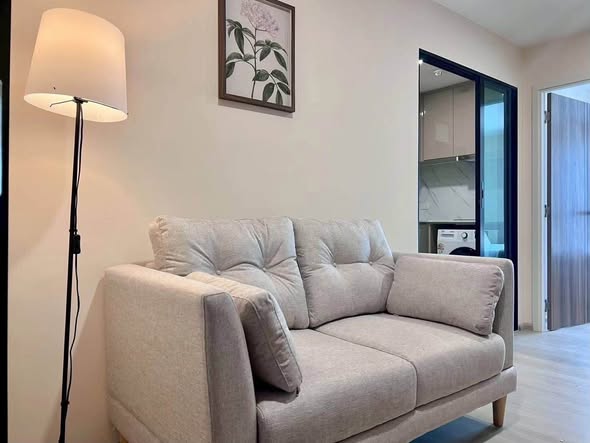 living room and room interior of The Belgravia @ Ratchada17 (Sale Office)