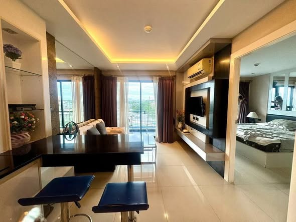 living room of The Blue Residence